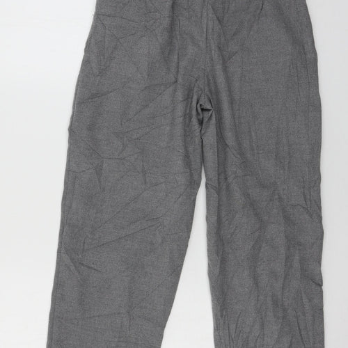 H&M Womens Grey   Trousers  Size 6 L28 in