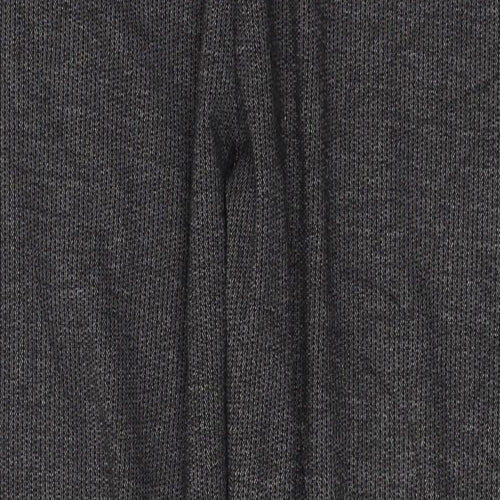 TU Womens Grey Striped Jersey Trousers  Size 10 L28 in