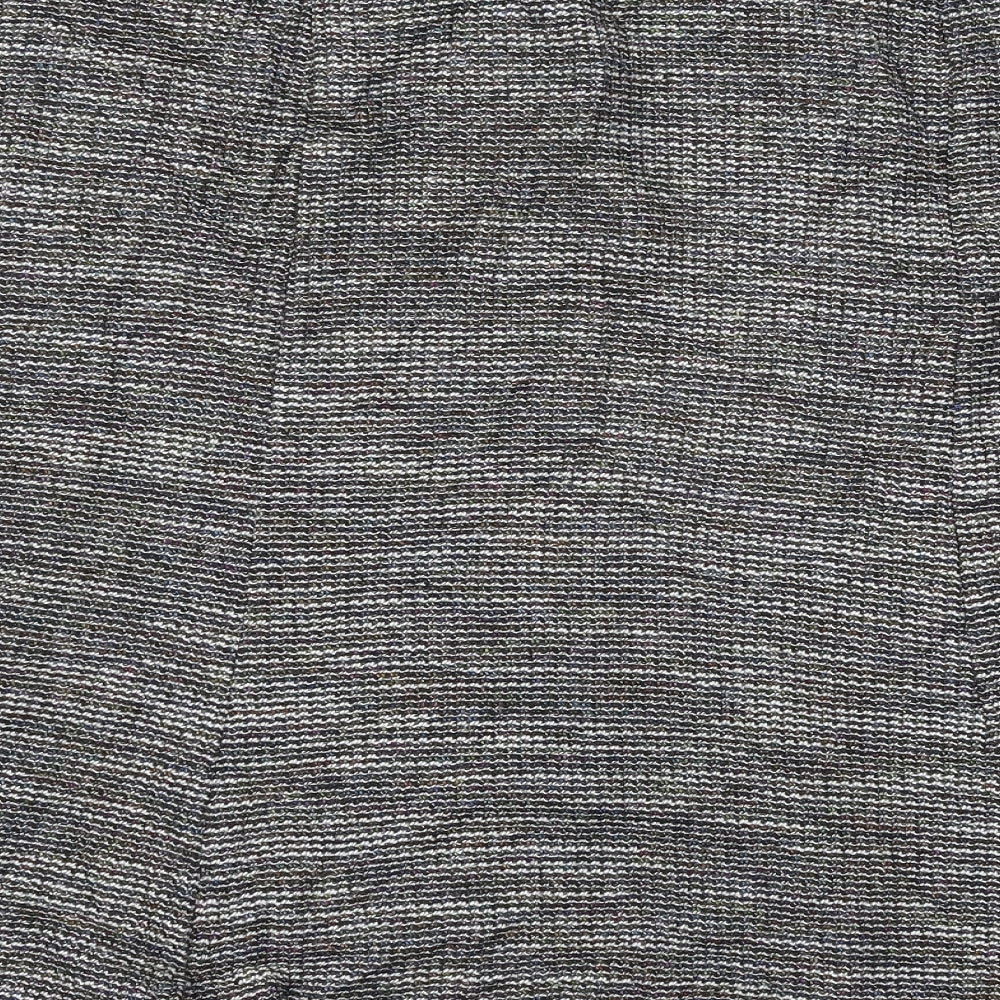 Marks and Spencer Womens Grey  Jersey Flare Skirt Size 14