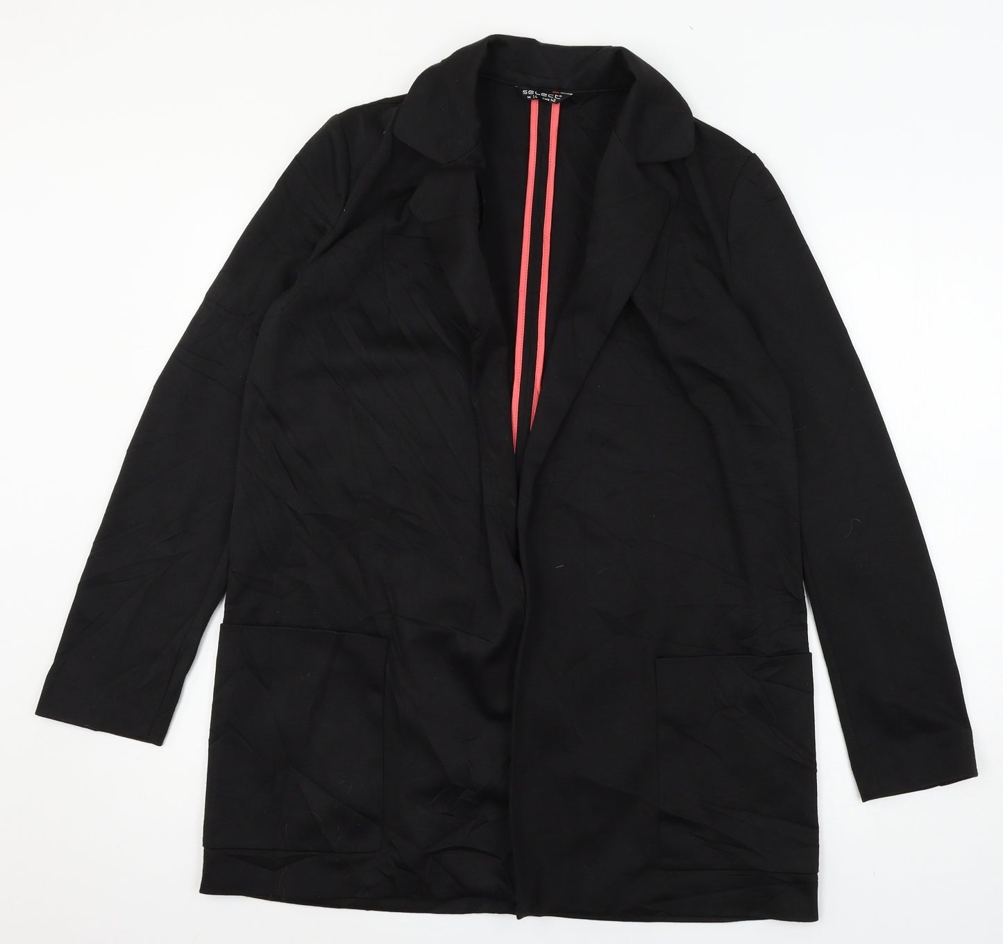 Select Womens Black   Jacket Blazer Size 14