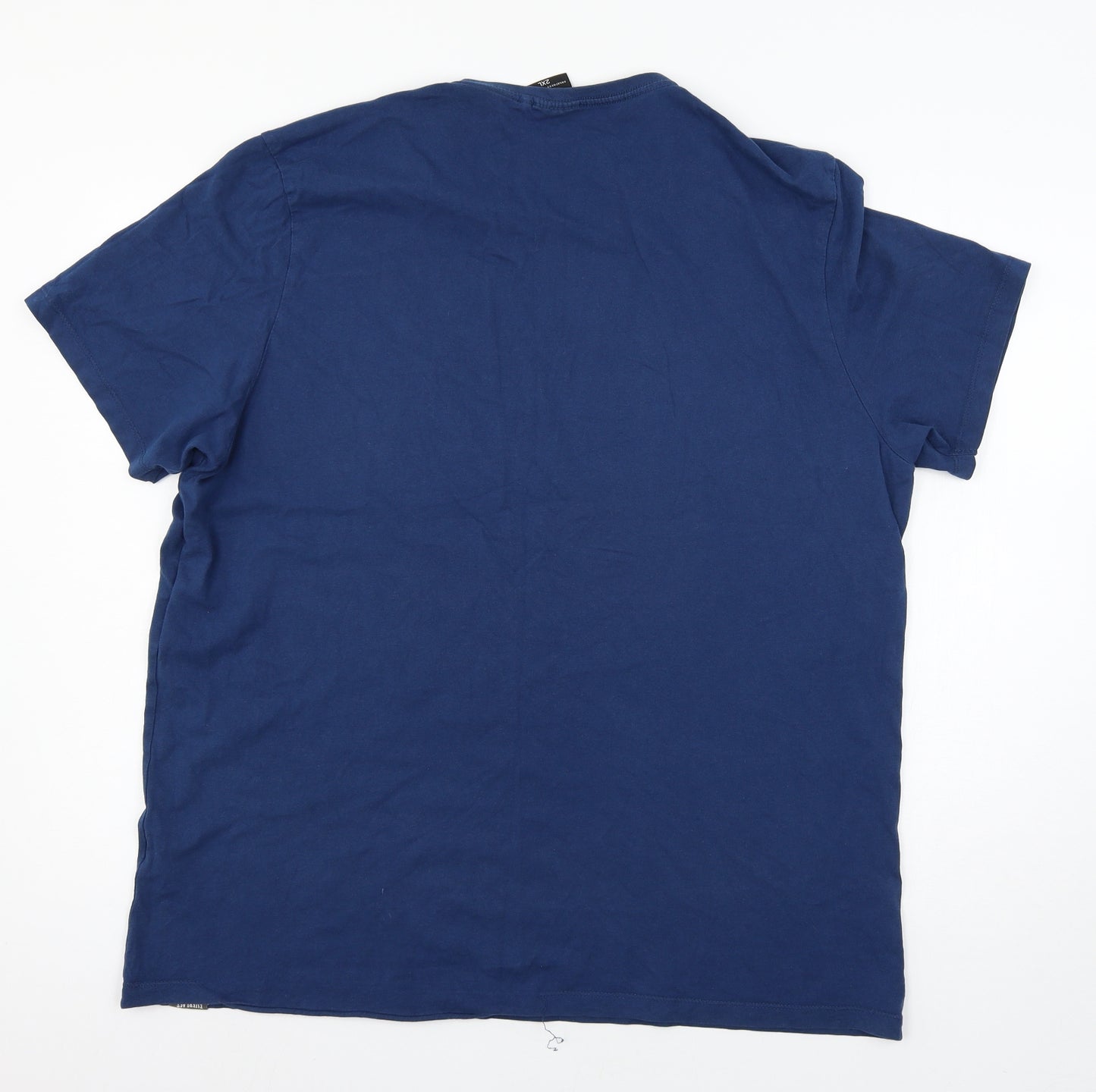 Everlast Mens Blue  Jersey  T-Shirt Size 2XL