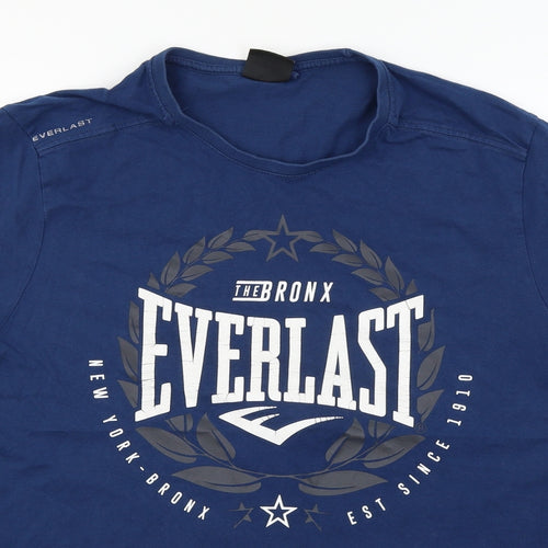 Everlast Mens Blue  Jersey  T-Shirt Size 2XL