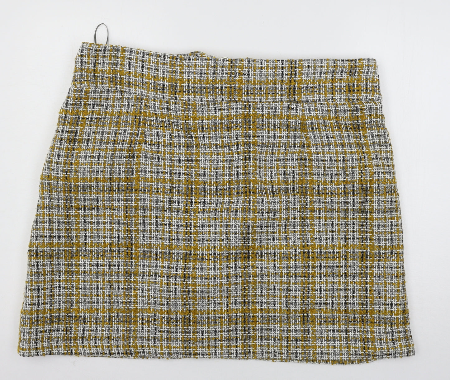 Marks and Spencer Womens Yellow   A-Line Skirt Size 22