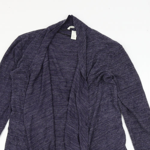 H&M Womens Blue  Knit Cardigan Jumper Size XS