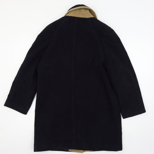 BHS Womens Black   Overcoat Coat Size 10