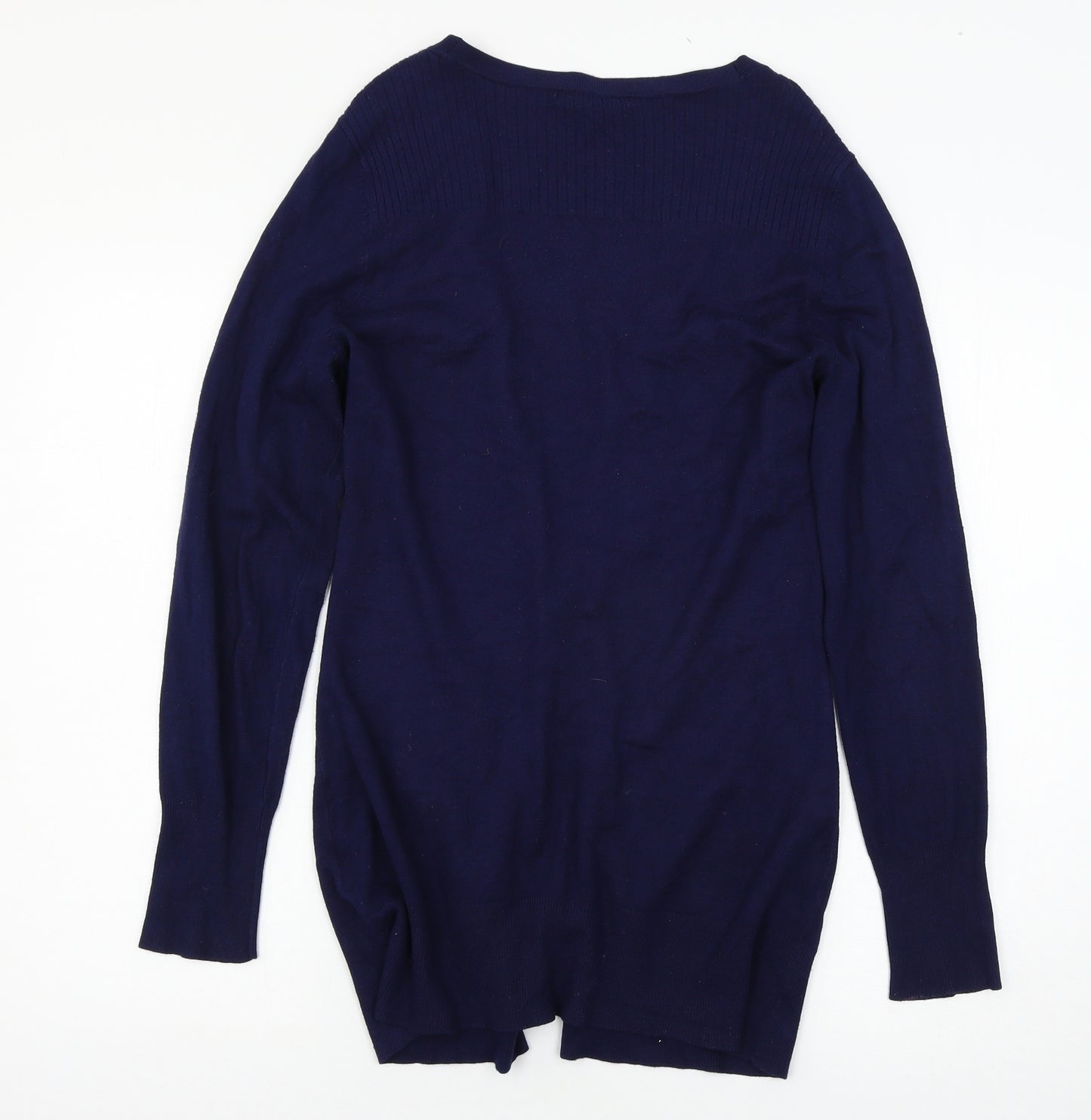 George Womens Blue  Knit Cardigan Jumper Size 12