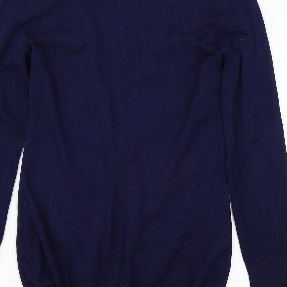 George Womens Blue  Knit Cardigan Jumper Size 12