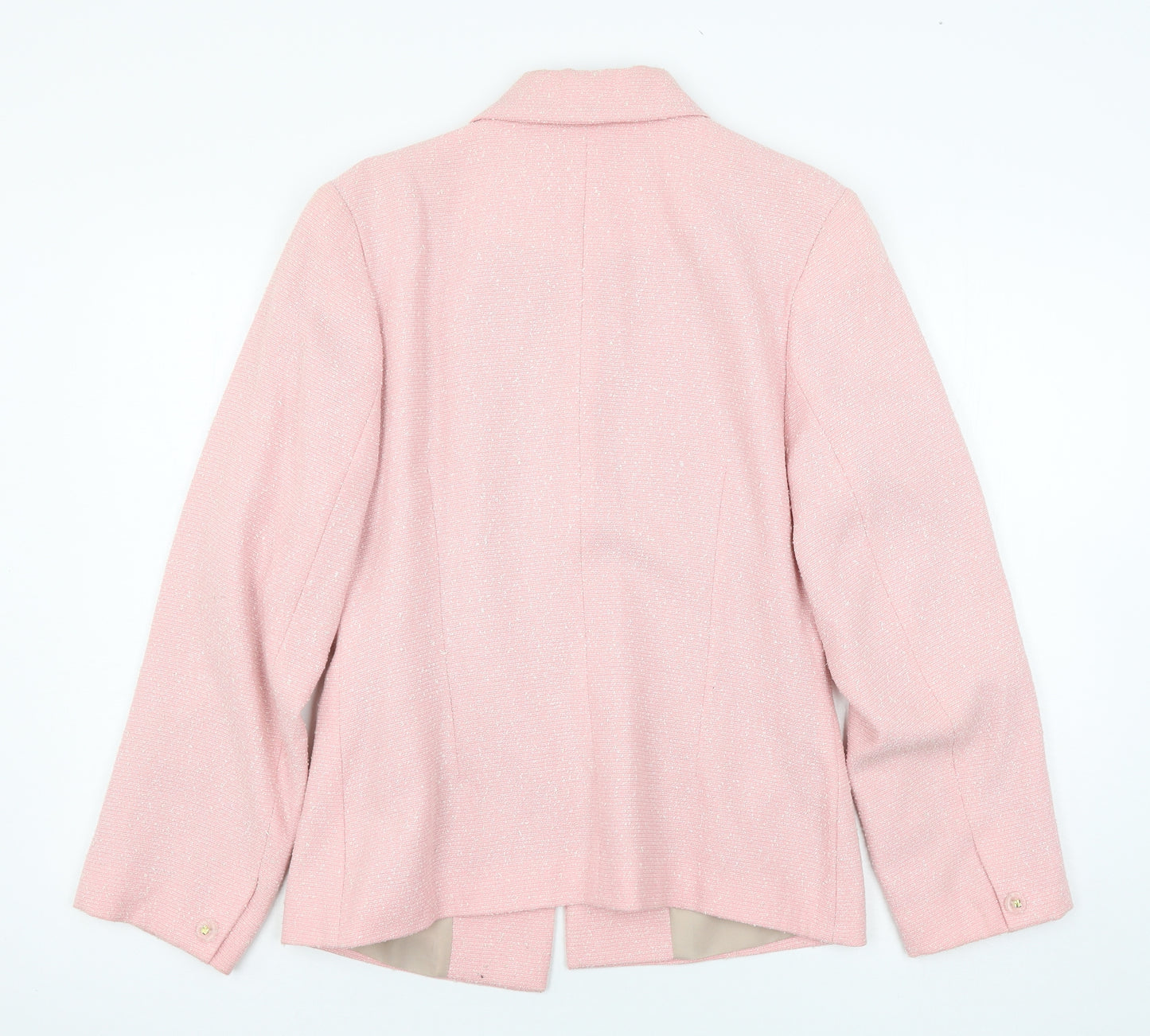 Preworn Womens Pink   Pea Coat Coat Size 10