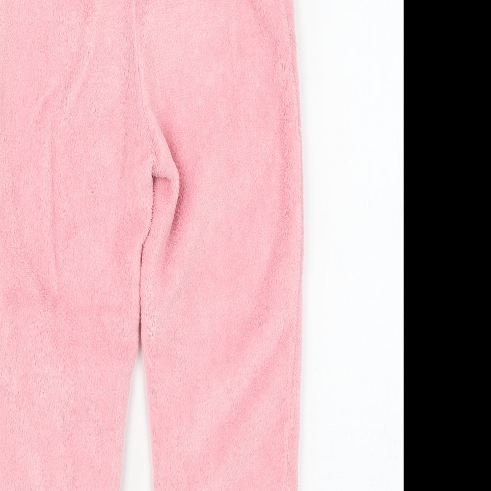 Chic-a-mo Girls Pink  Microfibre Capri Pyjama Pants Size 7-8 Years