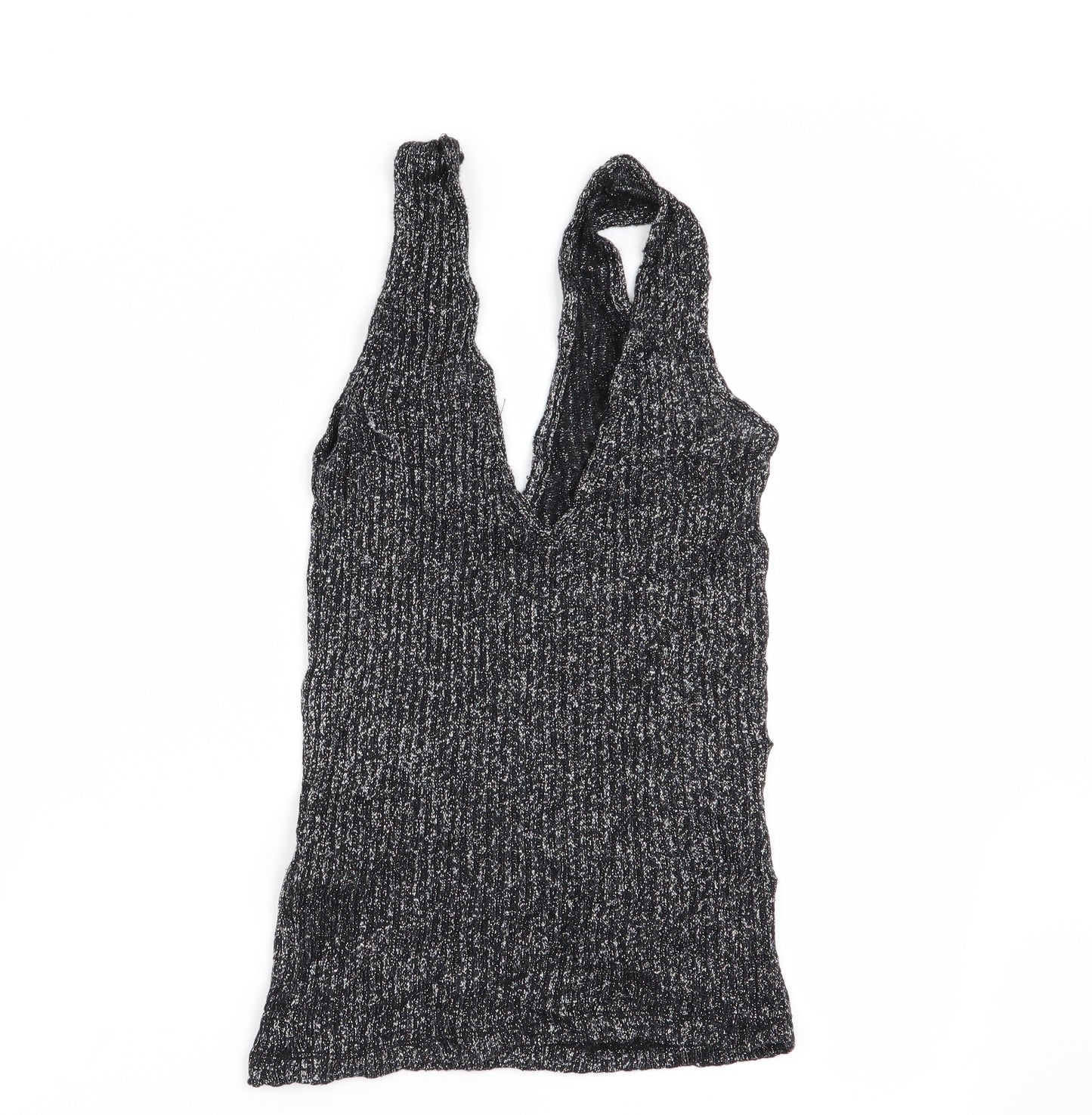 Topshop Womens Black   Basic Tank Size 6