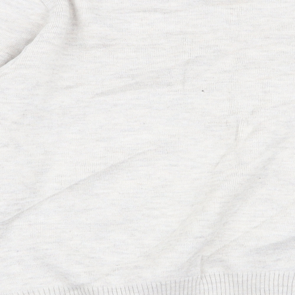 Wolsey Mens Beige Geometric  Pullover Jumper Size L