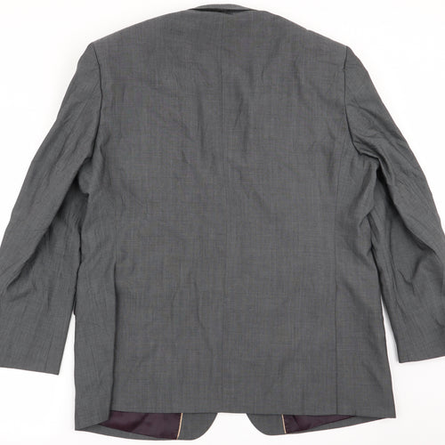 chester Mens Grey   Jacket Blazer Size S