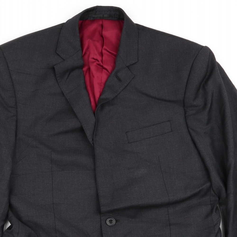 Roderick Charles Mens Grey   Jacket Blazer Size 38
