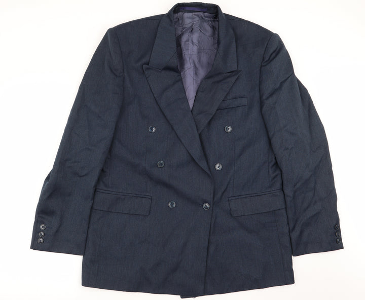 Sergio Rossi Mens Blue Jacket Blazer Size L
