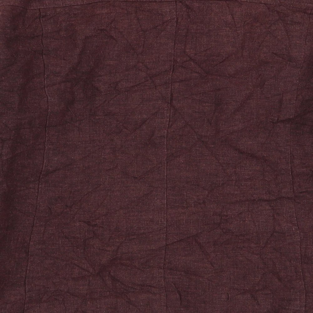 M&Co Womens Brown   Jacket Coat Size 14