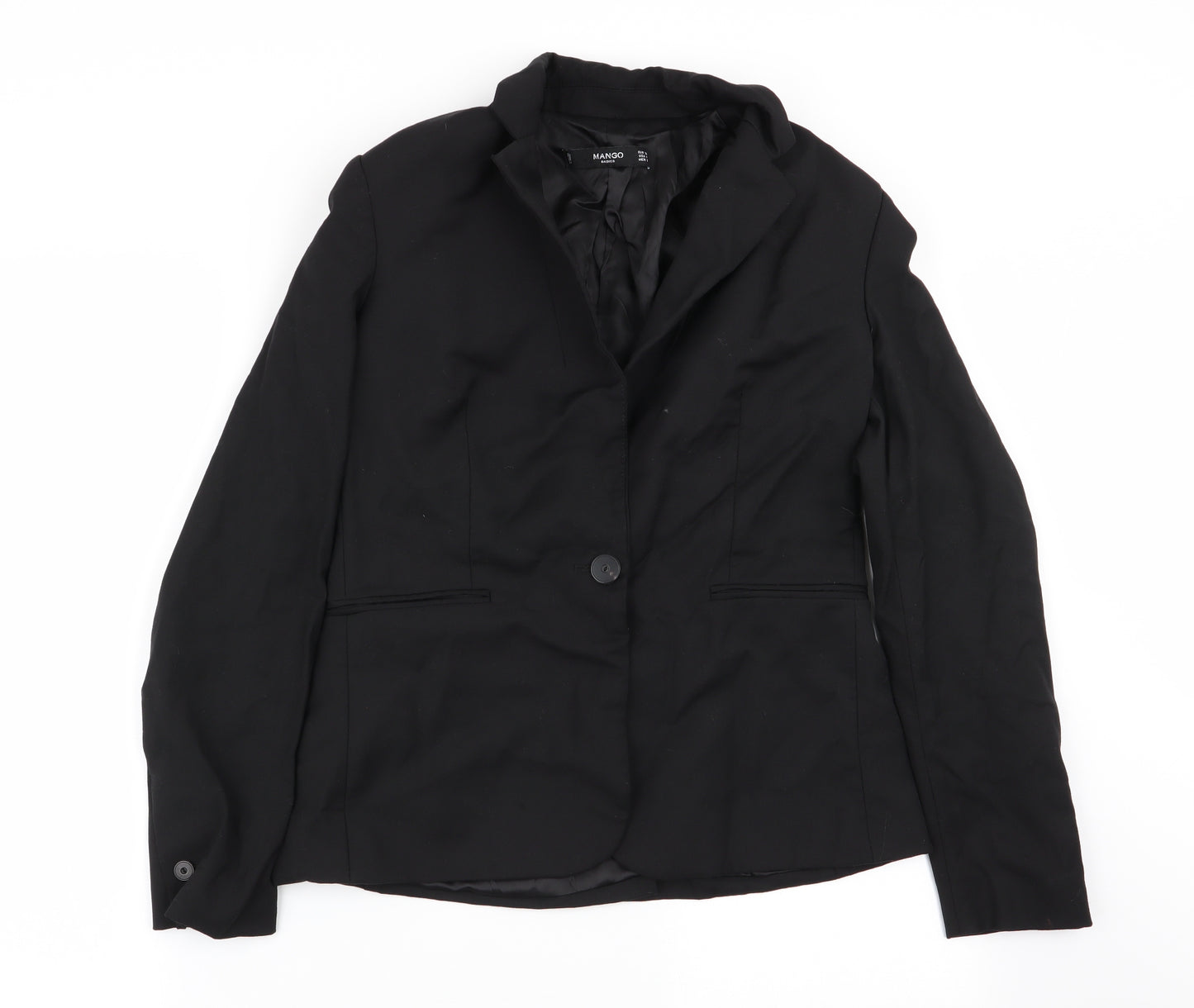 Mango Womens Black   Jacket Blazer Size 8