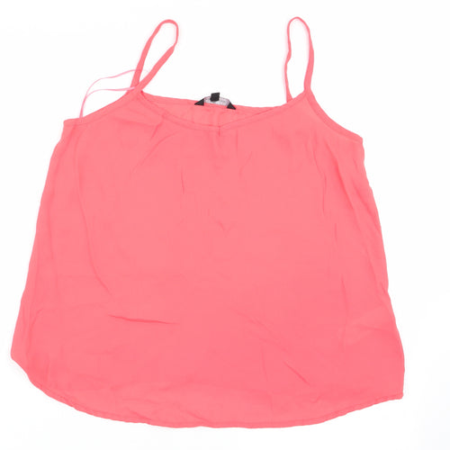 New Look Womens Orange   Camisole Tank Size 12