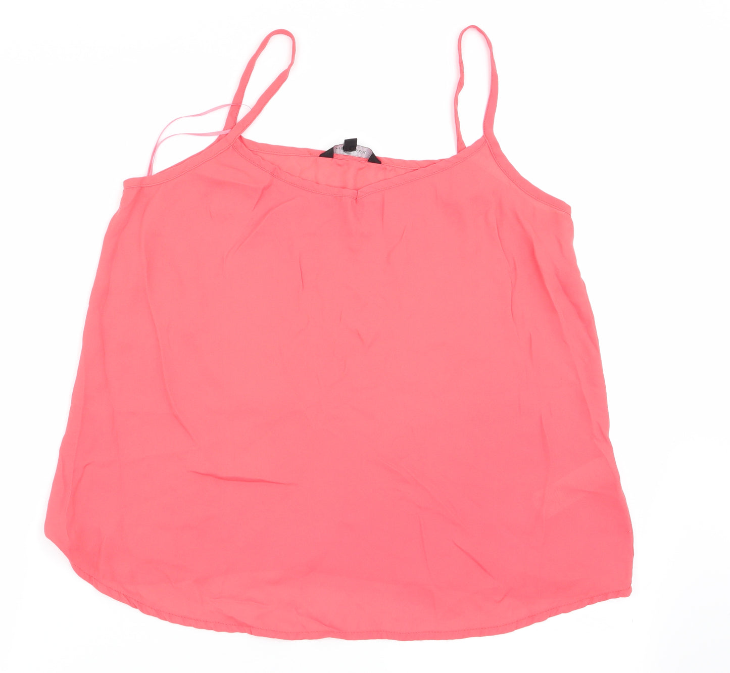 New Look Womens Orange   Camisole Tank Size 12