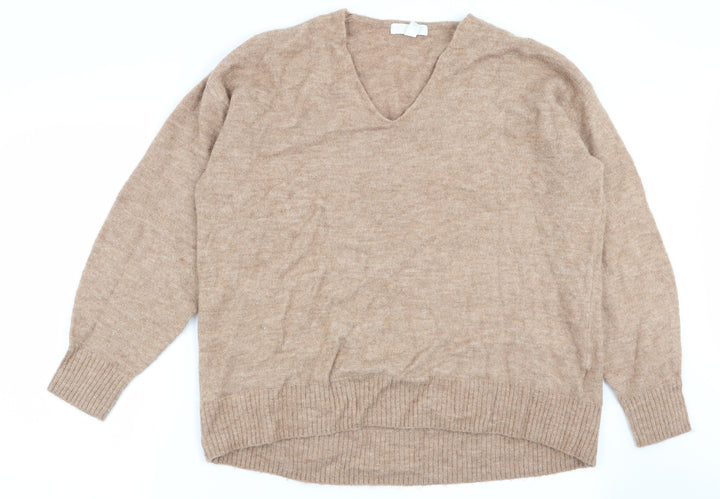 H&M Womens Beige Pullover Jumper Size M