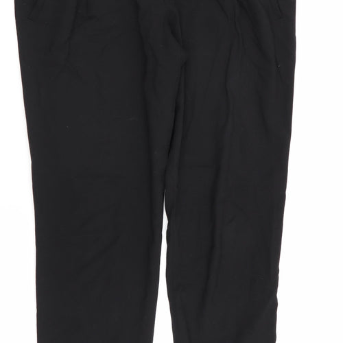Zara Womens Black   Trousers  Size 4 L29 in