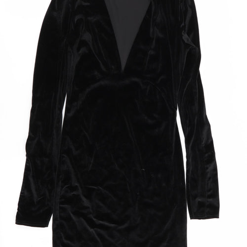Boohoo Womens Black   Fit & Flare  Size 10