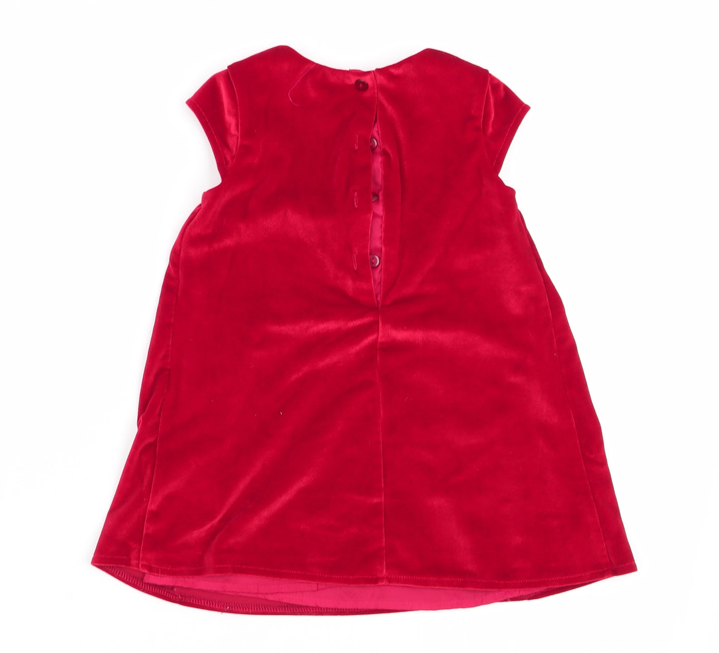 m Girls Red   Fit & Flare  Size 12-18 Months