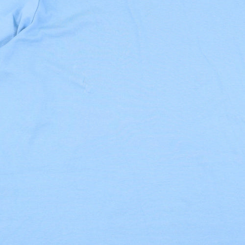 M&S Womens Blue   Basic T-Shirt Size 24