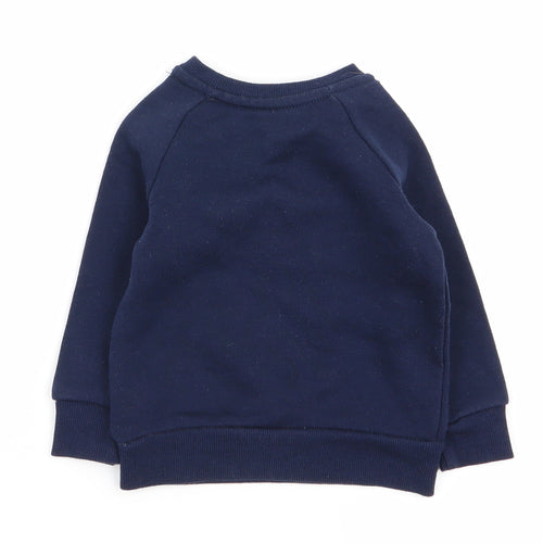 Primark Girls Blue   Pullover Jumper Size 6-9 Months