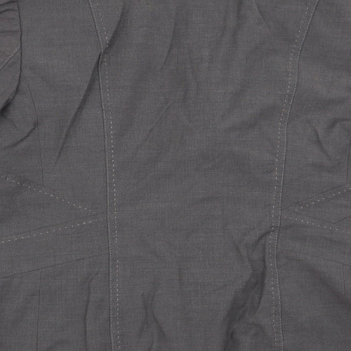 oscar b Womens Brown   Jacket Blazer Size 12