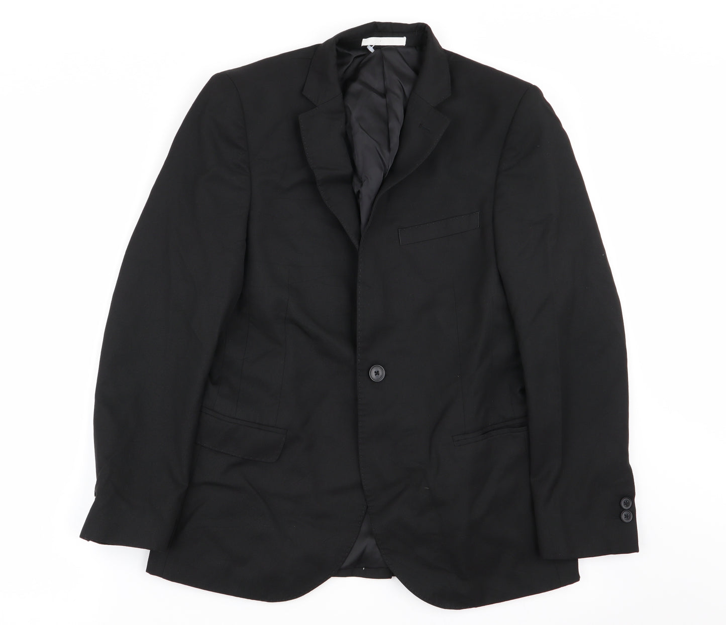 Moss London Mens Black   Jacket Blazer Size 36