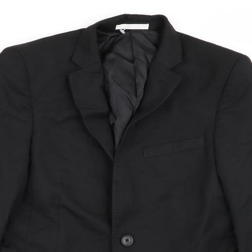 Moss London Mens Black   Jacket Blazer Size 36