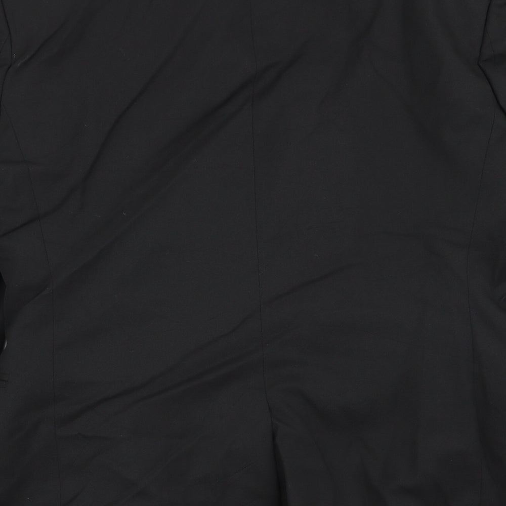 Moss London Mens Black   Jacket Blazer Size 36