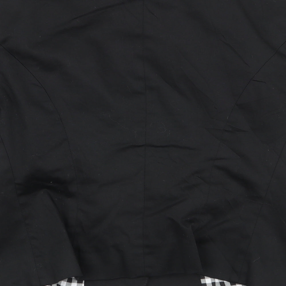 M&S Womens Black   Jacket Blazer Size 12