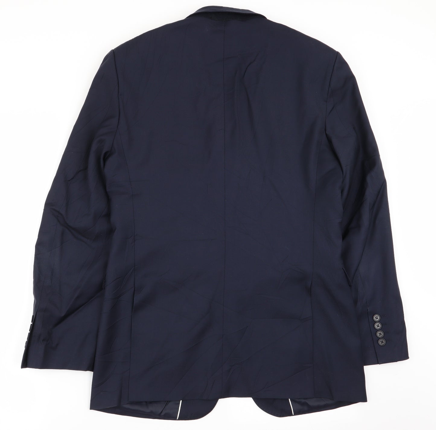 lanficio Mens Blue   Jacket Blazer Size 38