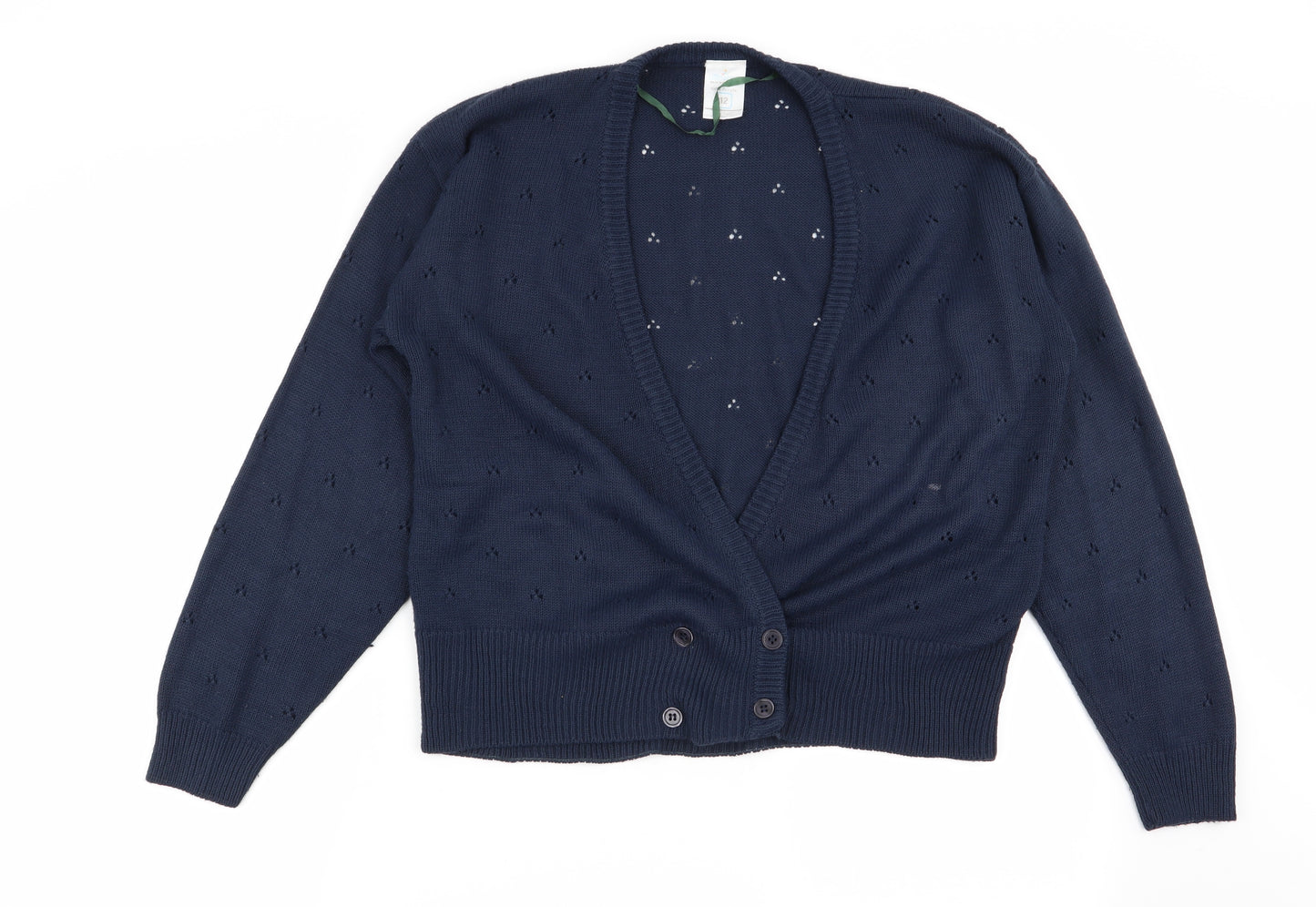 Littlewoods Womens Blue   Cardigan Jumper Size 12