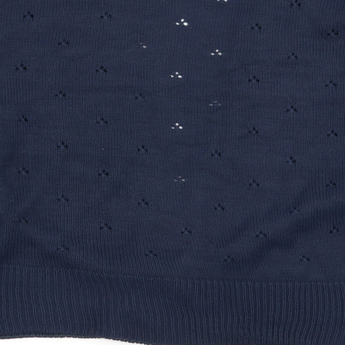 Littlewoods Womens Blue   Cardigan Jumper Size 12
