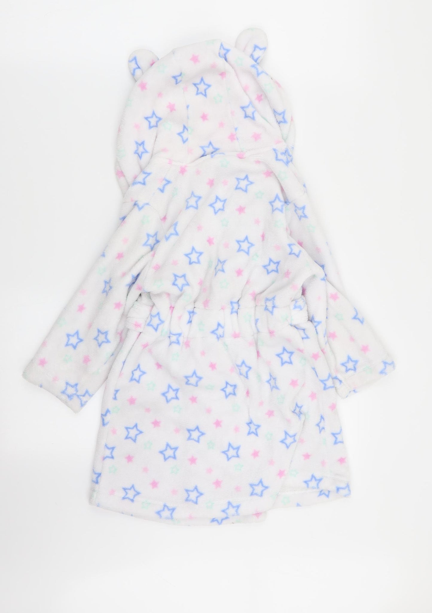 Asda George Girls Multicoloured Geometric  Top Robe Size 3-4 Years
