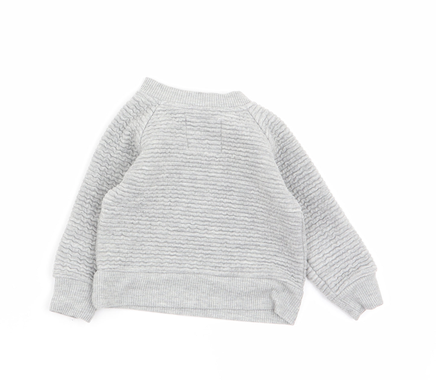 early days Boys Grey   Pullover Jumper Size 6-9 Months