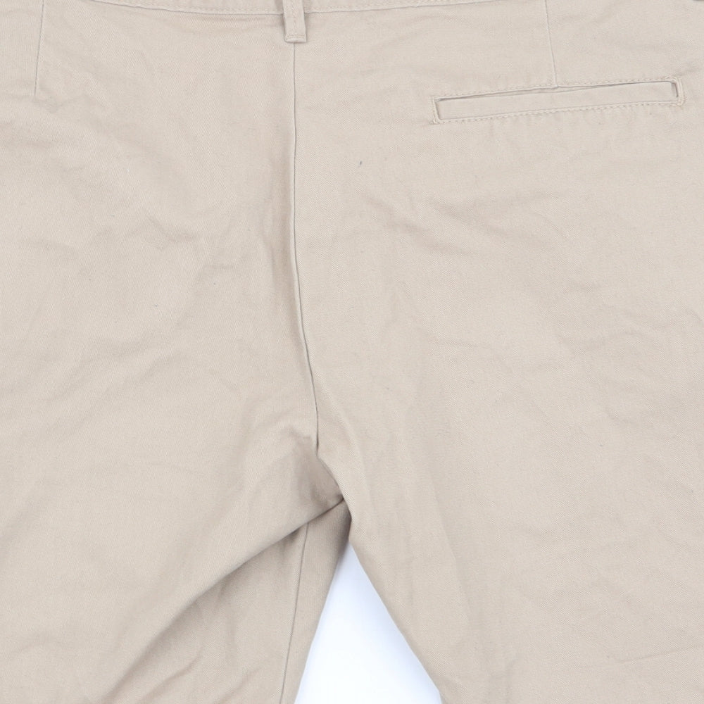 denim and co Mens Beige   Cargo Shorts Size 34 in