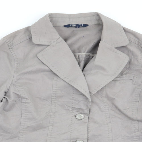 Maine Womens Purple   Jacket Blazer Size 10