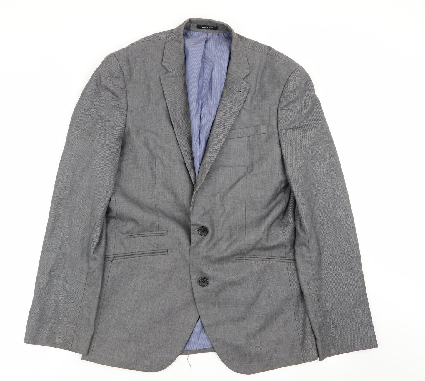 Cedar Wood State Mens Grey   Jacket Blazer Size 38