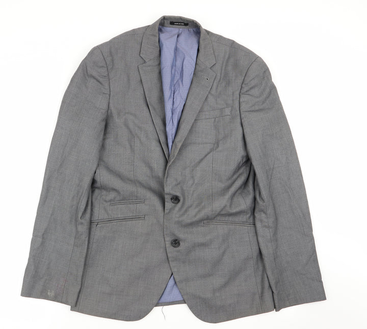 Cedar Wood State Mens Grey   Jacket Blazer Size 38