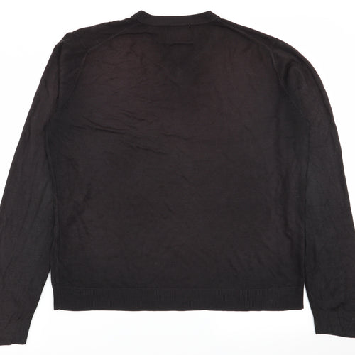 Burton menswear Mens Brown   Pullover Jumper Size L