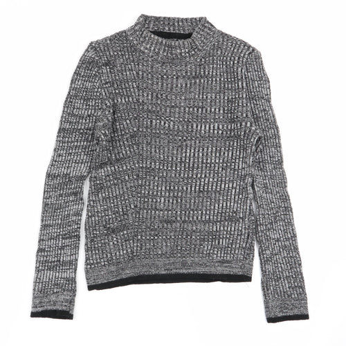 Topshop Womens Grey   Pullover Jumper Size S
