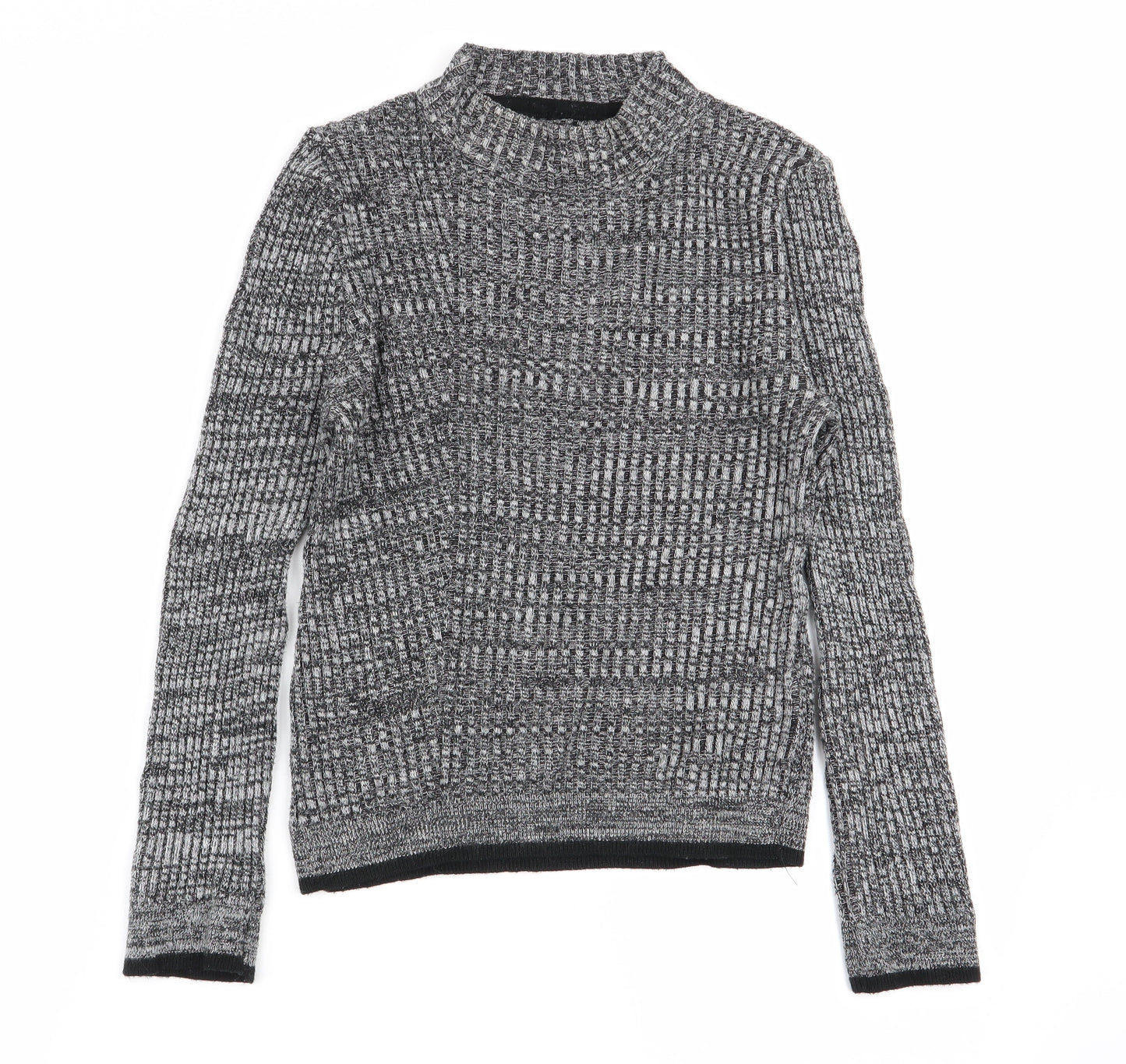 Topshop Womens Grey   Pullover Jumper Size S