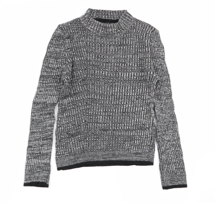 Topshop Womens Grey   Pullover Jumper Size S