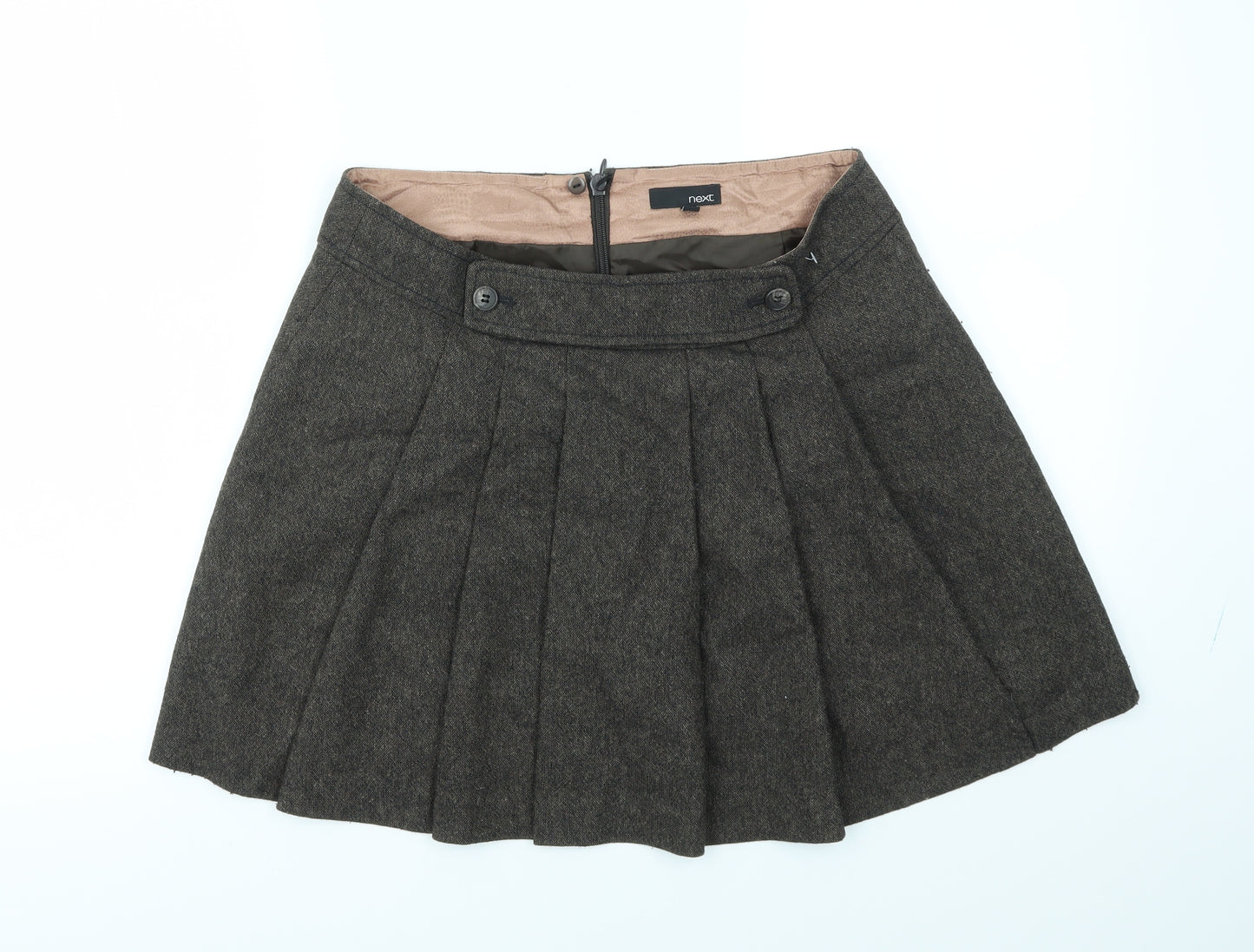 NEXT Womens Brown   A-Line Skirt Size 12