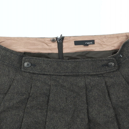 NEXT Womens Brown   A-Line Skirt Size 12