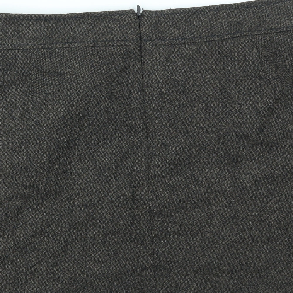 NEXT Womens Brown   A-Line Skirt Size 12
