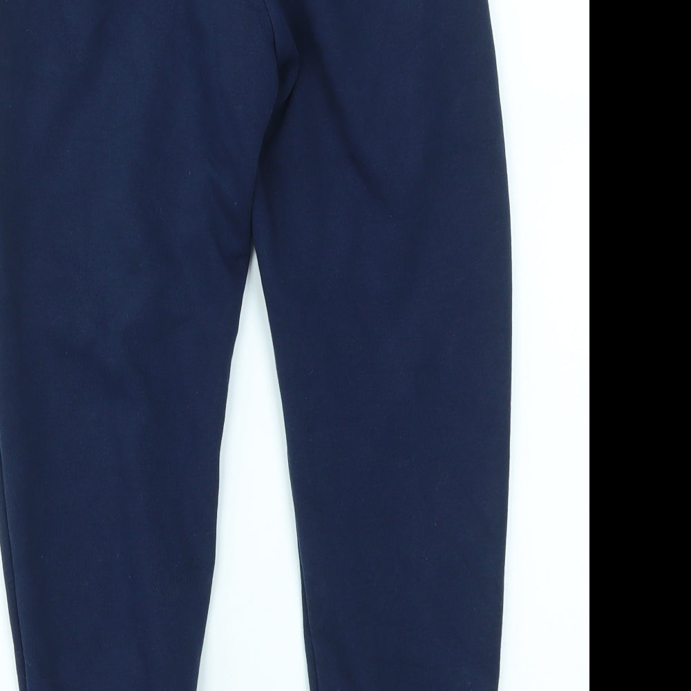 adidas Boys Blue   Jogger Trousers Size 6-7 Years
